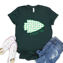 Load image into Gallery viewer, KC Arrowhead Shamrock Tee or Sweatshirt

