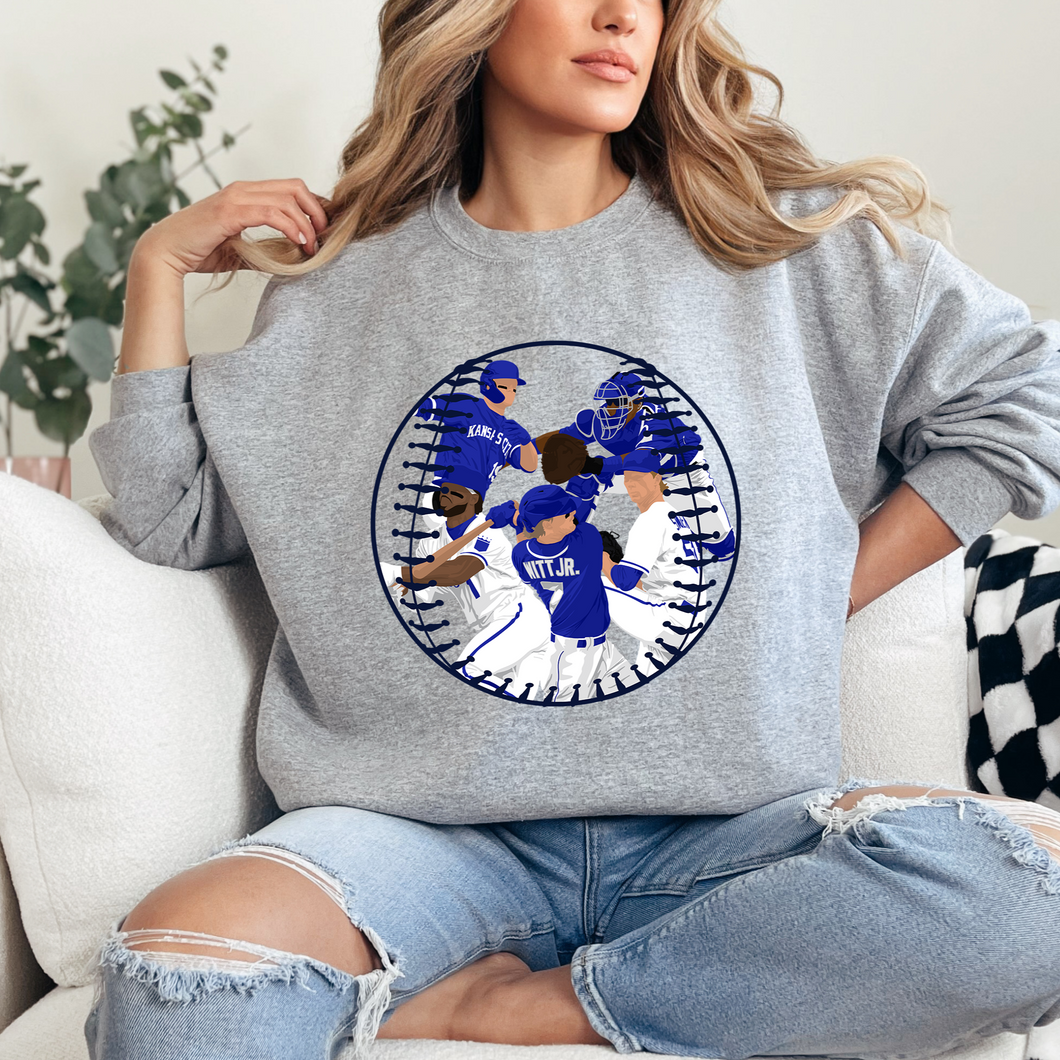 KC Ball Players Tee OR Sweatshirt