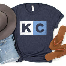 Load image into Gallery viewer, KC Bar Navy Tee OR Sweatshirt

