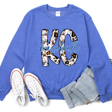 Load image into Gallery viewer, KC Baseball Cheetah Tee OR Sweatshirt

