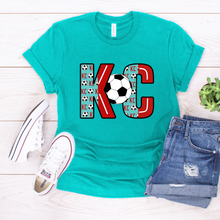 Load image into Gallery viewer, KC Current Block Tee OR Hoodie
