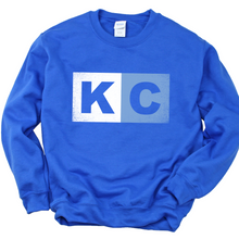 Load image into Gallery viewer, KC Distressed Block Tee OR Sweatshirt
