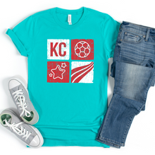 Load image into Gallery viewer, Current Four Tiles Tee OR Hoodie
