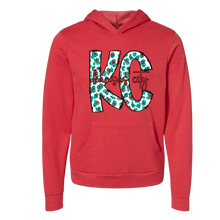 Load image into Gallery viewer, Kansas City Faux Teal Glitter Tee OR Sweatshirt
