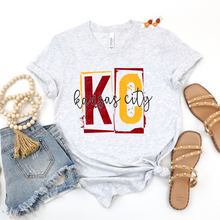 Load image into Gallery viewer, KC Kansas City Splatter Frame Tee OR Sweatshirt
