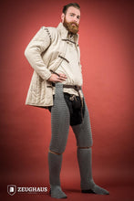 Load image into Gallery viewer, Chainmail Chausses Roundring 10mm Galvanized
