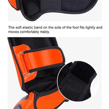 Load image into Gallery viewer, Kickboxing Boxing Shin Guard Pads Muay Thai Martial Arts Sanda Wushu Leg Protector Taekwondo Ankle Guards
