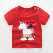 Load image into Gallery viewer, Kids' Cotton T-Shirt - # GIAA21510001

