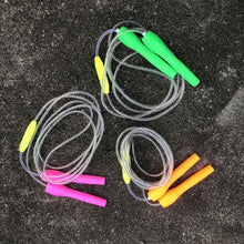 Load image into Gallery viewer, Kids Skipping Rope Neutral Plastic Colorful Flash Jump Rope Sports Led Light Skipping Rope LED Light Up Adult Kids Jump Skipping Rope Fitness Comfortable Grip Jump Rope For Kids

