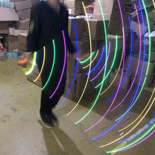 Load image into Gallery viewer, Kids Skipping Rope Neutral Plastic Colorful Flash Jump Rope Sports Led Light Skipping Rope LED Light Up Adult Kids Jump Skipping Rope Fitness Comfortable Grip Jump Rope For Kids

