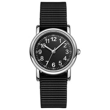 Load image into Gallery viewer, Kids Watch Muticolour Nylon Watchband Gift For Childern School Student Analog Watch Read Easily Children's First Watch Daily Wrist Watch For Boys And Girls With Soft Cloth Strap

