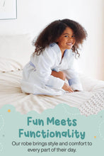 Load image into Gallery viewer, Kids Plush Robe – Ultra Soft, Safe &amp; Cozy for Toddlers &amp; Kids

