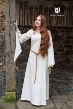 Load image into Gallery viewer, Trumpet Sleeve Under Dress Klara Natural
