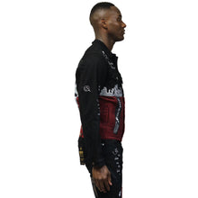 Load image into Gallery viewer, Brick Premium Washed Denim Jacket
