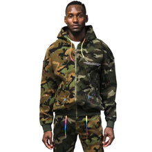 Load image into Gallery viewer, Cypress Mixed Camo Bomber Jacket
