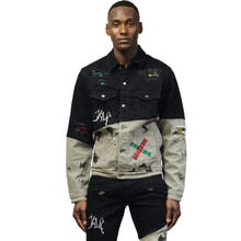 Load image into Gallery viewer, Flynn Two Tone Twill Jacket
