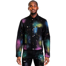 Load image into Gallery viewer, Galaxy Washed Denim Jacket
