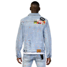 Load image into Gallery viewer, Karma Premium Washed Denim Jacket
