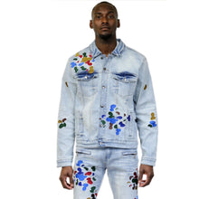 Load image into Gallery viewer, Lux Premium Washed Denim Jacket

