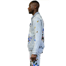 Load image into Gallery viewer, Lux Premium Washed Denim Jacket
