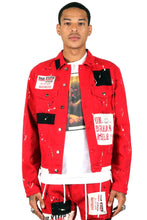 Load image into Gallery viewer, Poppy Washed Twill Jacket
