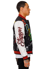 Load image into Gallery viewer, VERTE Padded Washing Denim Bomber Jacket
