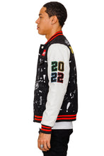 Load image into Gallery viewer, VERTE Padded Washing Denim Bomber Jacket

