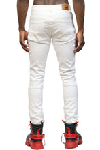 Load image into Gallery viewer, Birch Premium Washed Skinny White Denim Pants
