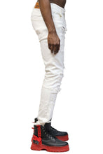 Load image into Gallery viewer, Birch Premium Washed Skinny White Denim Pants
