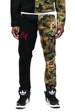 Load image into Gallery viewer, Bistre Premium Washed Skinny Half and Half Twill Pants

