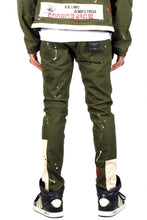 Load image into Gallery viewer, Chive Washed Skinny Twill Pants
