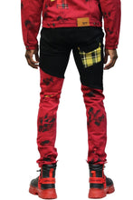 Load image into Gallery viewer, Epic Premium Washed Skinny Two Tone Twill Pants
