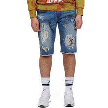 Load image into Gallery viewer, Evan Limited Premium Washed Denim Short Pants.
