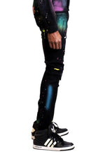 Load image into Gallery viewer, Galaxy Washed Skinny Denim Pants
