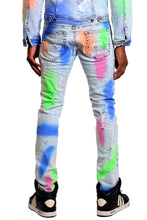 Load image into Gallery viewer, Mint Washed Skinny Denim Pants

