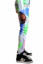 Load image into Gallery viewer, Mint Washed Skinny Denim Pants
