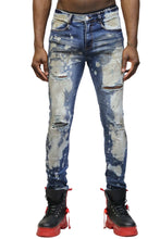 Load image into Gallery viewer, Moss Washed Skinny Denim Pants
