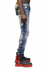 Load image into Gallery viewer, Moss Washed Skinny Denim Pants
