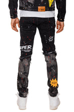 Load image into Gallery viewer, Phlox Washed Skinny Denim Pants
