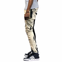 Load image into Gallery viewer, Reed Premium Washed Skinny Half and Half Twill Pants

