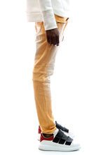 Load image into Gallery viewer, Skinny Cotton Terry Denim Pants.
