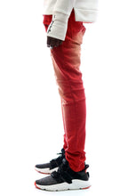 Load image into Gallery viewer, Skinny Cotton Terry Denim Pants.
