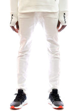 Load image into Gallery viewer, Skinny Cotton Terry Denim Pants.
