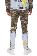 Load image into Gallery viewer, Skobe Washed Skinny Denim Pants
