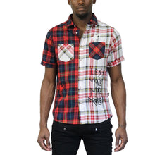 Load image into Gallery viewer, CERISE Men's Premium Short Sleeve Button-down Shirt
