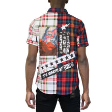 Load image into Gallery viewer, CERISE Men's Premium Short Sleeve Button-down Shirt
