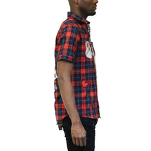 Load image into Gallery viewer, CERISE Men's Premium Short Sleeve Button-down Shirt
