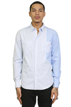 Load image into Gallery viewer, Nene Men's premium pinstripe button down shirt
