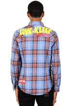 Load image into Gallery viewer, WENGE Men's premium flannel button down shirt
