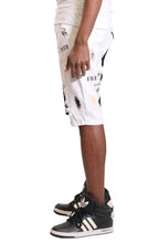 Load image into Gallery viewer, Pristine Premium Washed Skinny Half and Half Twill Short Pants

